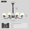OEING Copper LED Chandelier