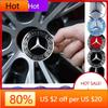 CFA1 2025 Hot For Mercedes Benz 4pcs 60/63/68MM Car Wheel Center Cover Auto Hub Cap Accessorie For MERCEDES BENZ AMG W108 W124 W126 W