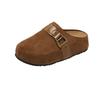 Retro Thick-soled Shoes Toe Caps Boken Slippers Women's Summer Spring and Autumn Cool Slippers Height-increasing Semi-slippers