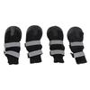 4pcs Set Water Proof Pet Dog Shoes Anti Slip Protective Boots for Large Dogs