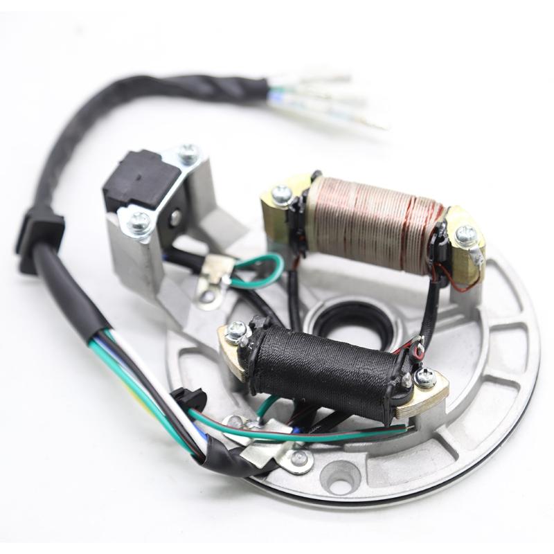 Stator Coil Magneto Coil Rotor Replaces Pit/Dirt Bike 70cc 90cc 110cc 125cc
