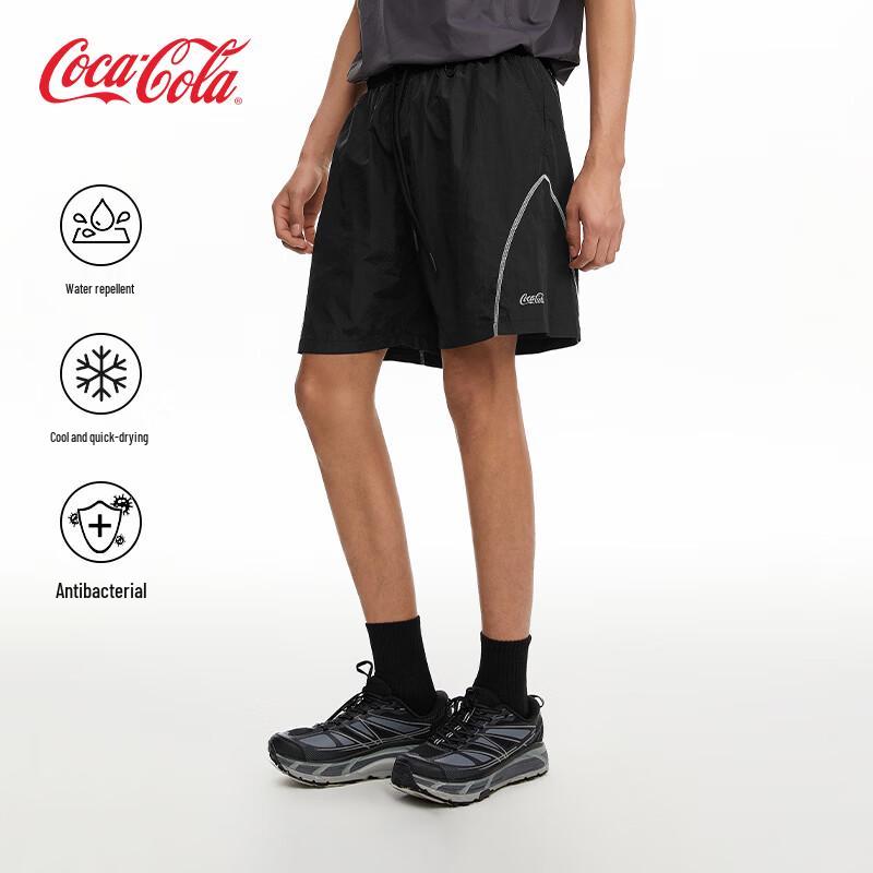Coca-Cola Lightweight Reflective Logo Shorts XL