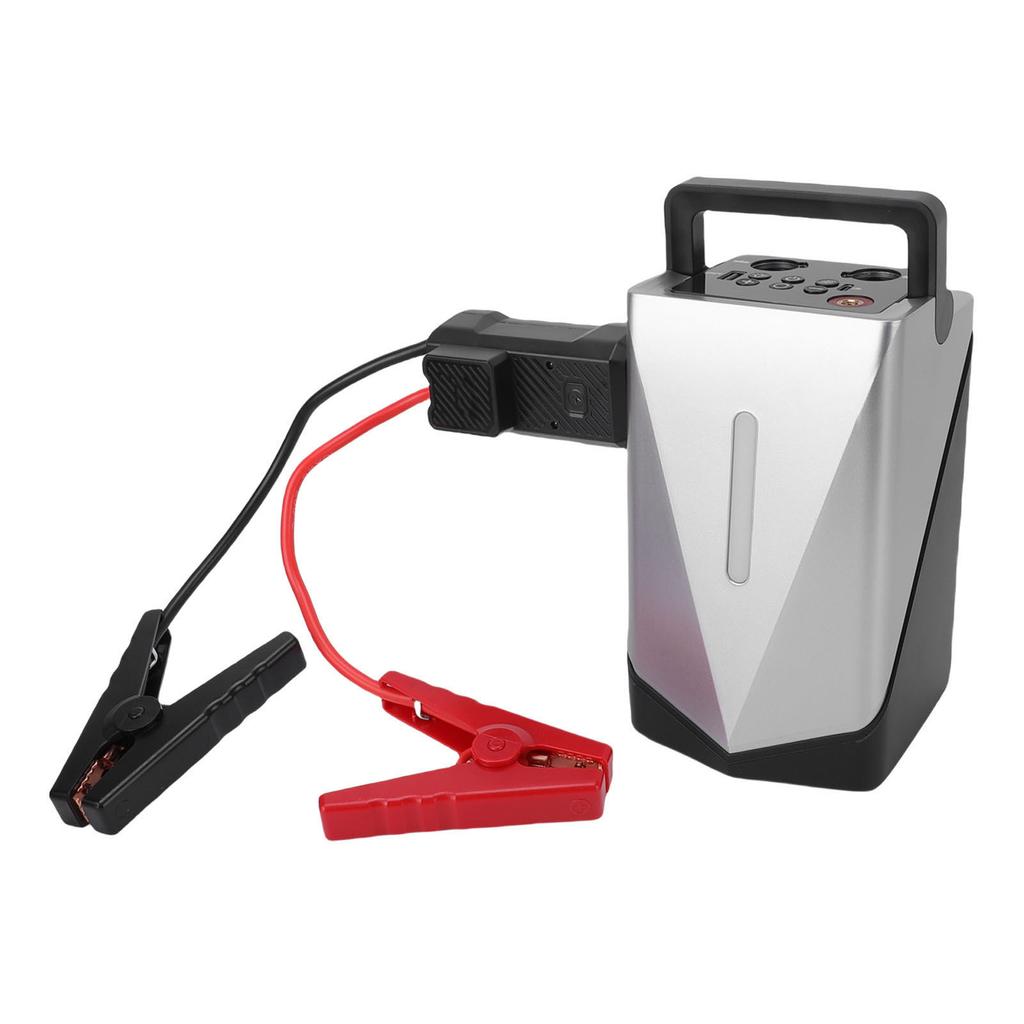 Portable Car Jump Starter 80W 2000A 150PSI Jump Starter Battery Pack Air Pump Tire Inflator with LED Light 12000mAh