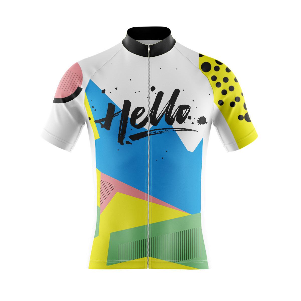 

Комплект велоджерси и велоштанов с быстрой сушкой для команды на весну/лето XL белый