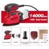 Detail Sander 14000RPM Compact Electric Sander 20Pcs Sandpapers Dust Collection Port Connected with the Vacuum Cleaner