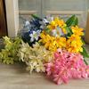H&B Store Lovely Artificial Mini Flower Bouquet Home Wedding Decor 24 Flowers On 1 Piece