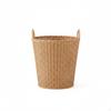 Imitation Rattan Basket OpenTop Tapered Laundry Hamper Tall Woven with Handles for Bedroom,