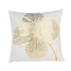 New Bronzing Geometric Leaf Pillowcase Simple Creative Pillowcase Office Sofa Cushion