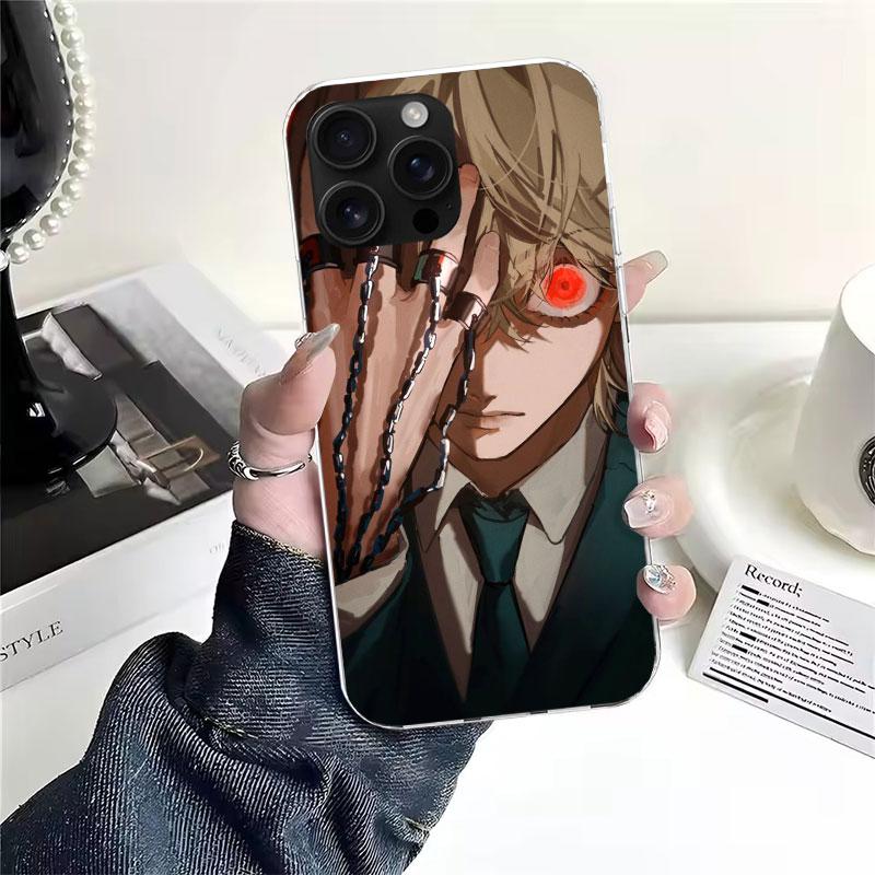 Huner X-Hunters Kurapika Soft Phone Case For IPhone 11 17 Air 16E 16 Pro Max 15 + 14 Plus 13 Mini 12 Apple 7 SE 8 Fundas Coque 1