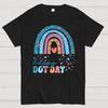 Happy International Dot Day Cotton Summer Casual Cool Loose T-Shirt