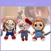 Adorável Boneco de Pelúcia Chucky Design de Abóbora Para Halloween Decoração Criativa e Presentes