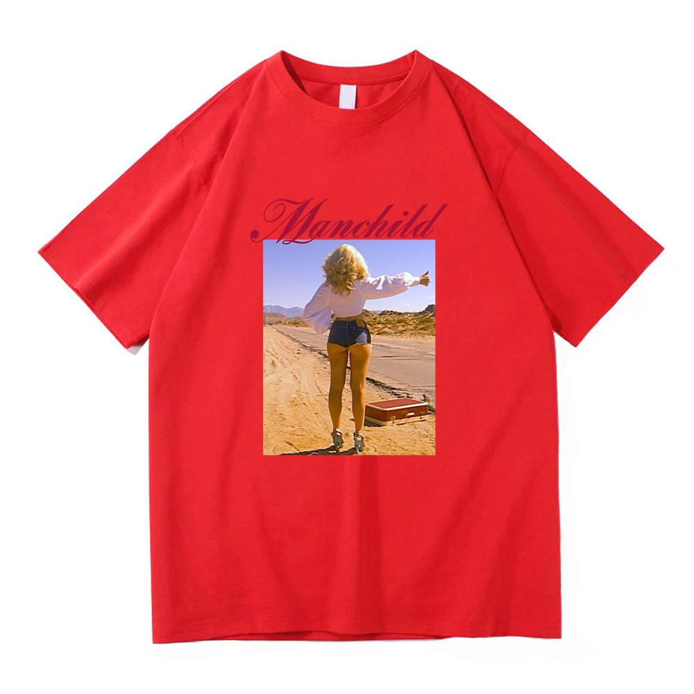 Sabrina Carpenter Man's Best Friend TShirt 2025 Album Men Women Clothing Harajuku Manchild High Quality Tops Cotton TShirts