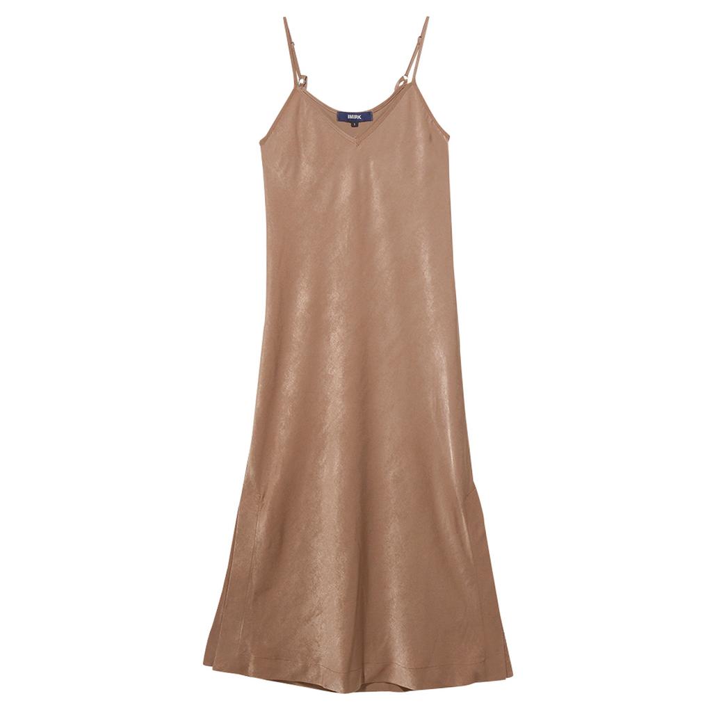 Aimeolkeu Slip Dress (Camel)