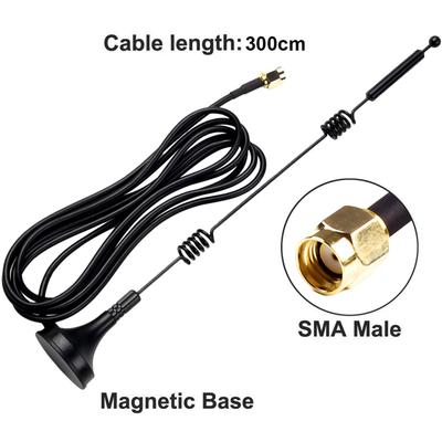 Antenne 2,4 GHz/5,8 GHz Dualband Extern Magnetfuß