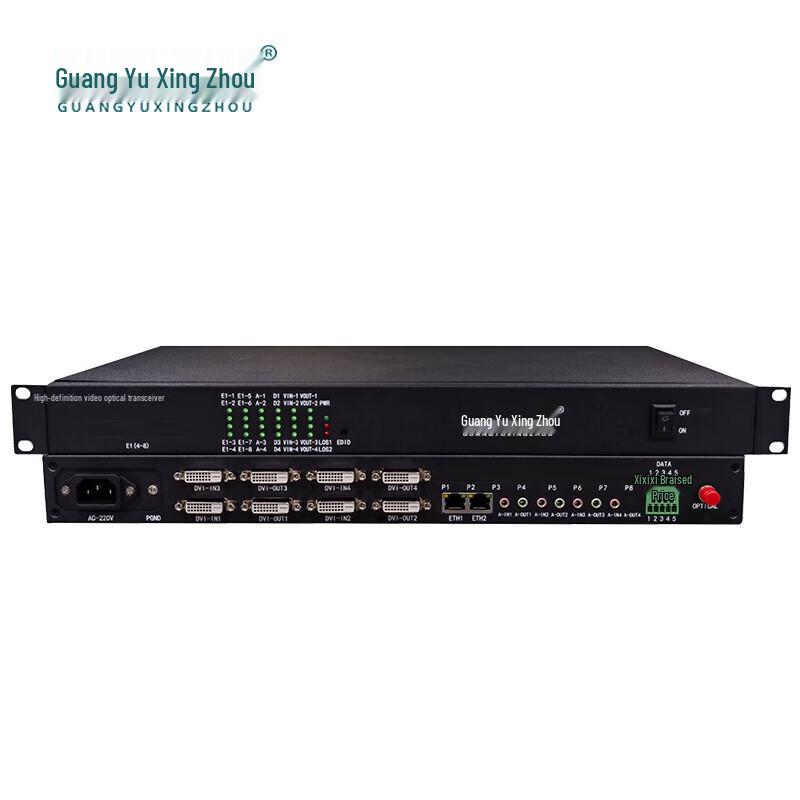 GY-DVI40S Bidirectional DVI & Audio Fiber Optic Transceiver