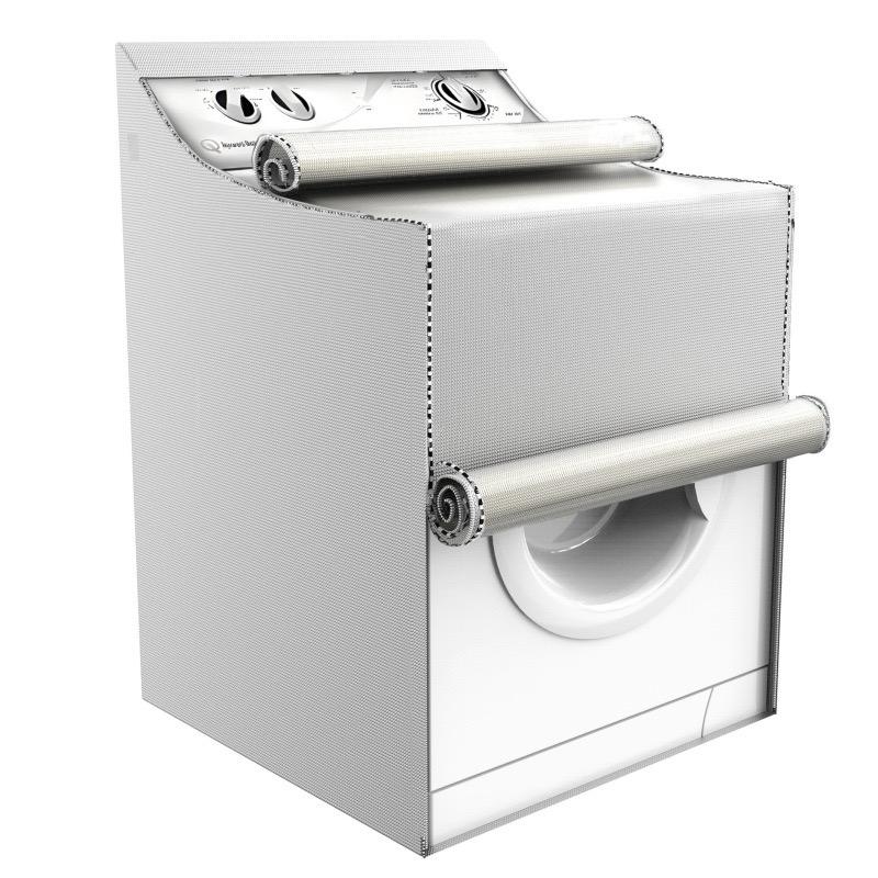 Waterproof & Sun Washing Machine Cover Laundry Drying Machine Durable Automatic Protection - Easy Fit Universal Protector