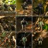 18 Pcs Special Forces Army Men Soldier Combat Movable Action Figures Army Guys Plastic Toy Soldiers Playsets Military Toy Men with Military Weapons