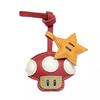 Neuer handgefertigter Leder-Pilz-Taschenanhänger Schlüsselanhänger Geschenk Niedliche Dekoration für Taschen Exquisiter Charm Taschenzubehör