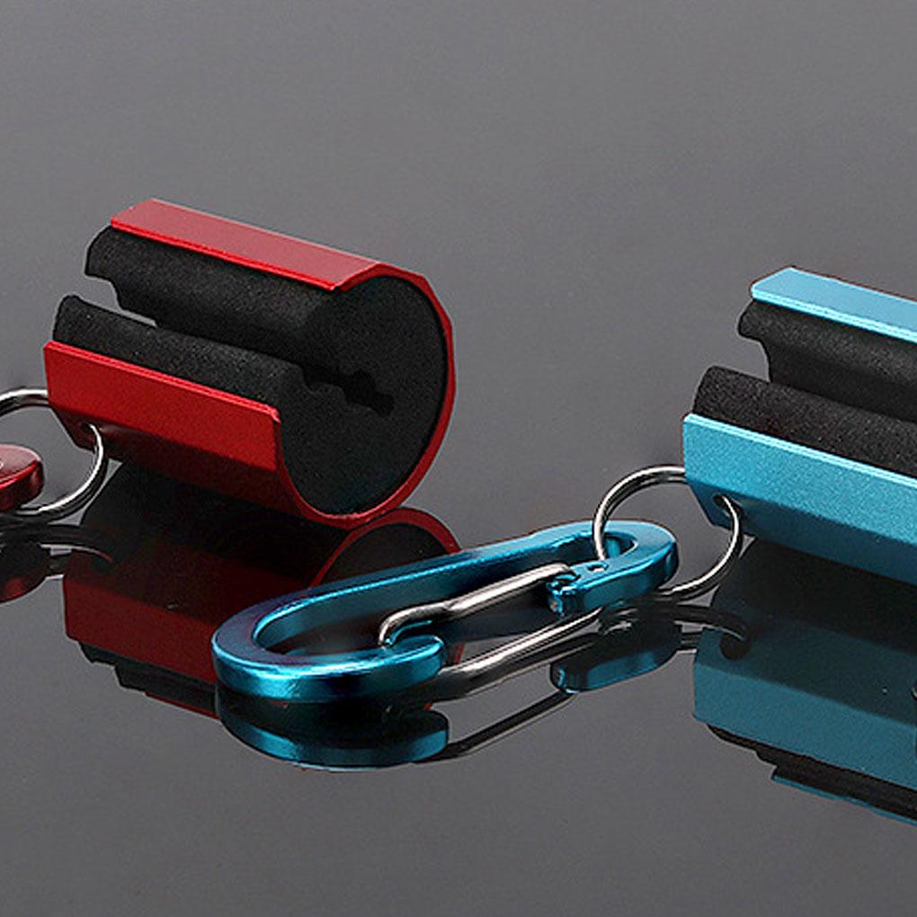 Fishing Rod Clamp Lightweight Hanging Holder Rods Clip Hanger Strong Organizer Pole Clamps Gear Assistant Tying