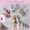 Durable Women's Bow Sliders Silky Butterfly Sandals For Effortless Summer Comfort
