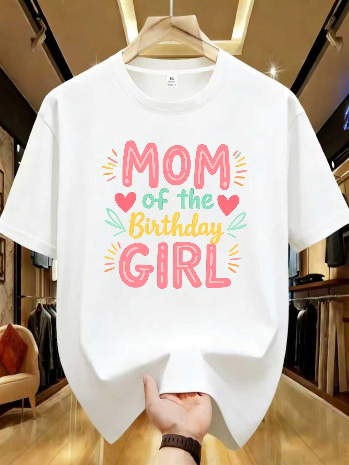 Mom printed plus size women s round neck summer casual short sleeved street fashion versatile plus size T-shirt XL белый