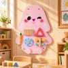 Wall-Mounted Child-Centered Activity Board Educational for Nursery
