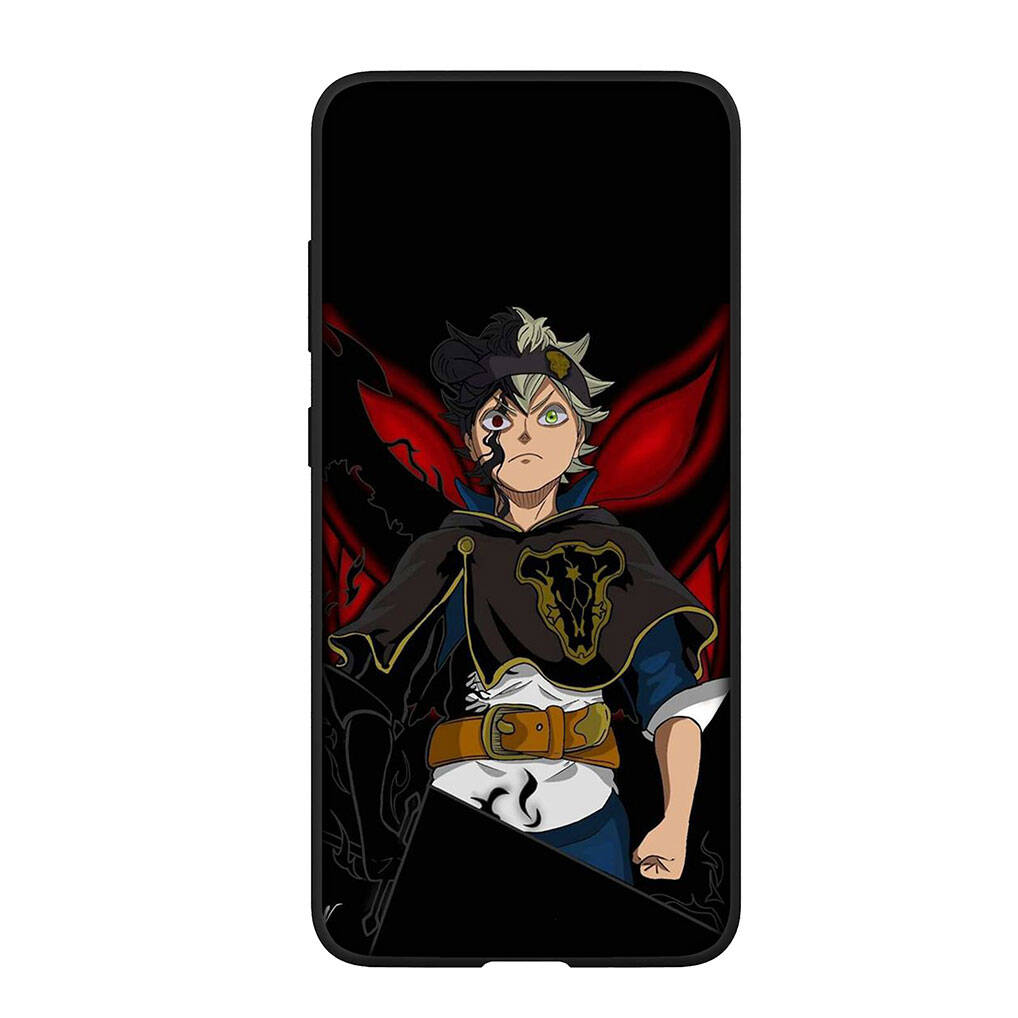 

for iPhone 17 16 15 Xiaomi Poco F7 F8 X7 X6 C85 C75 C71 M8 Redmi Note 14 13 12 Pro Max 14C 13C 15C A3 A4 Phone Case Wallpaper Asta Black Clover Cover for Samsung Galaxy S21 Fe екрю
