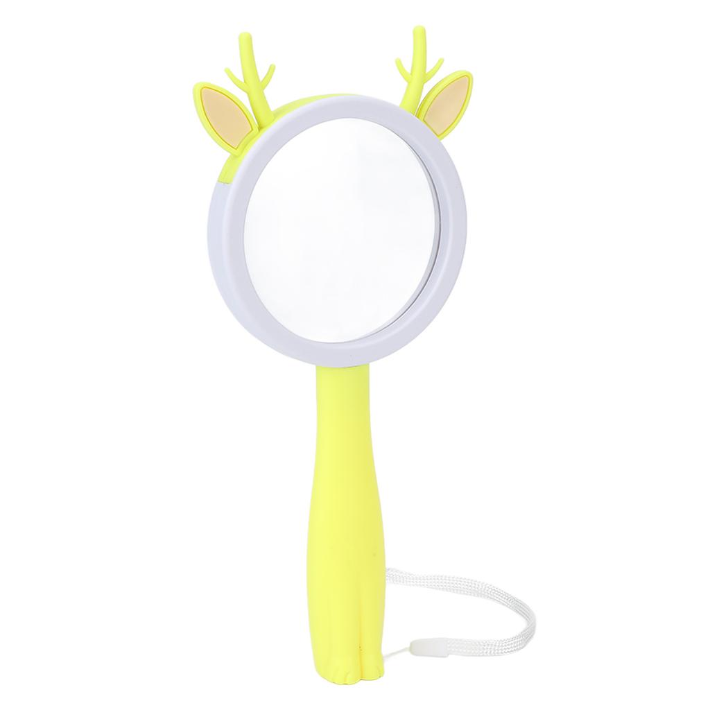 Handheld Magnifier Professional Magnifying Glass for Elder Reading Kids Science Experiment Toys Garden MaintenanceFawn