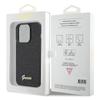 Guess Guhcp15Lpmsdgsk Iphone 15 Pro 6.1 Czarny/Black Hardcase Disco Metal Script