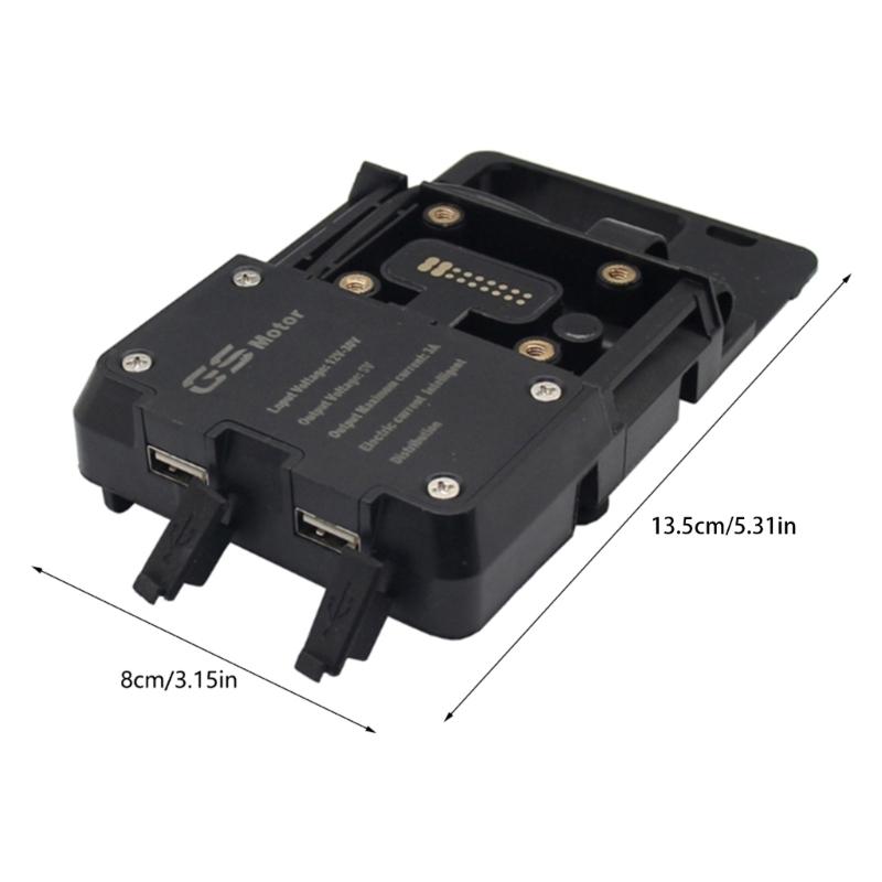 Motorcycles Phone Mount,USB Wireless Chargers Stand Cellphone Holder for R1200GS R1200ADV S1000XR F700GS/800GS