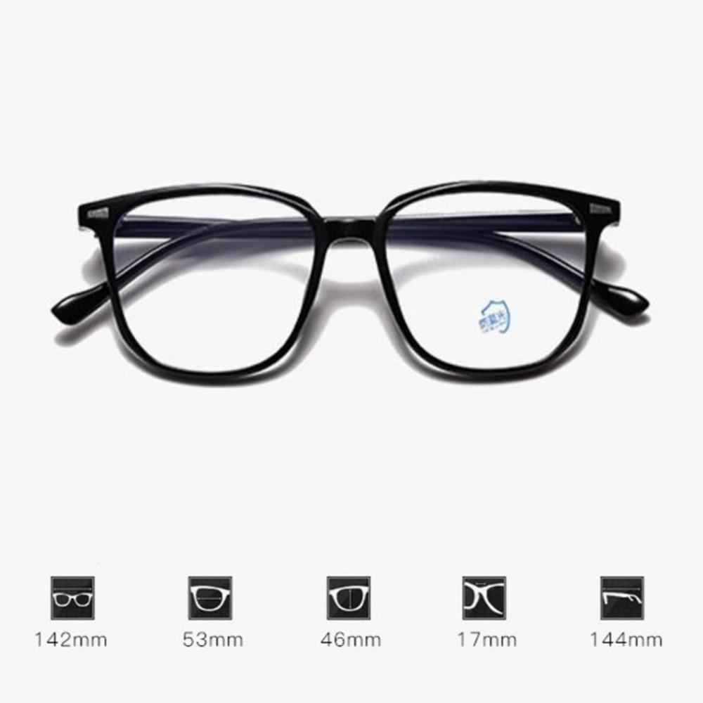 Fashion Computer Glasses Women  Oversized Frame Anti Blue Light Glasses Optical Spectacle Reading Eyewear Blocking Eyeglass