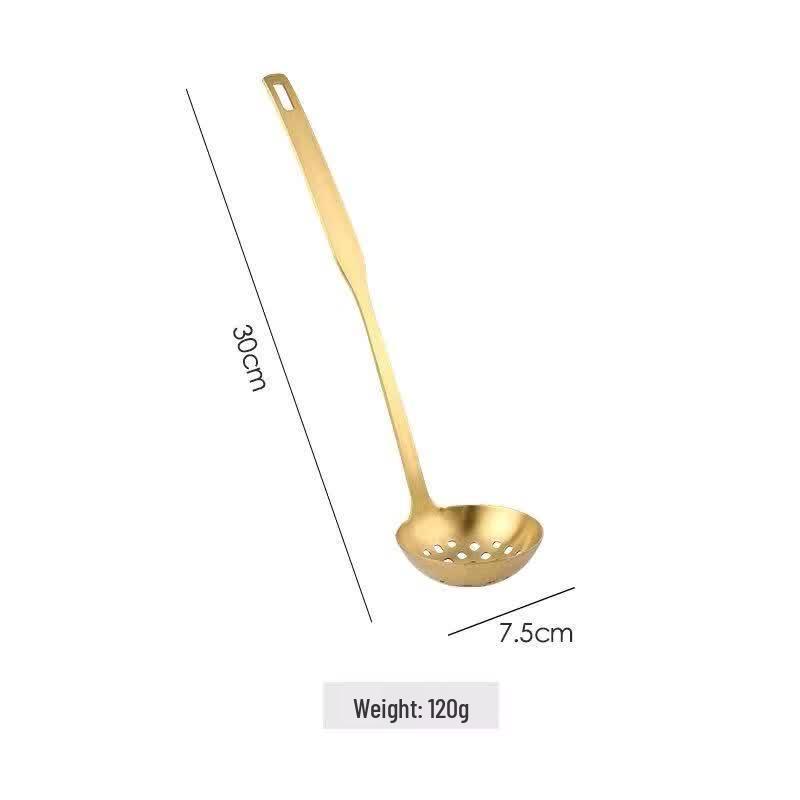 Qianxing Stainless Steel Hot Pot Ladle and Skimmer Set