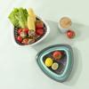 Foldable Basket Kitchen with Hanging Holes Drain Strainer