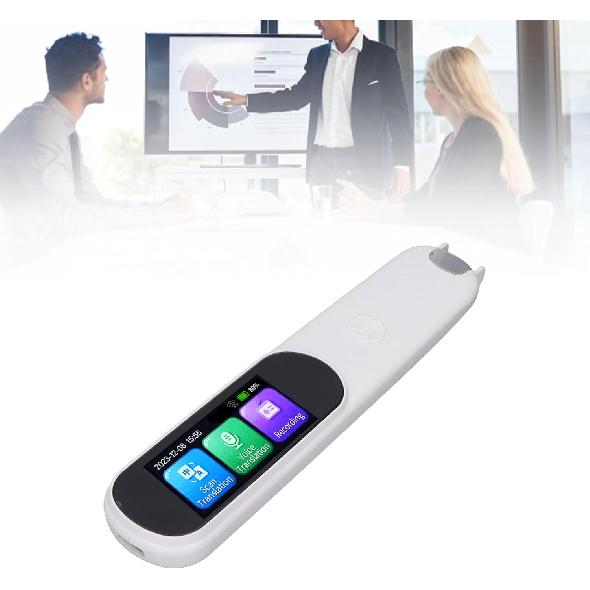 Portable Translator Pen, OCR Digital Translation Pen Scanner 112 Language Translator Device Support Text Extract Intelligent Recording Scanner for
