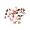 3D Printed Miniature Animal Figurines Set with Articulated Joints Movable Small Animal Models Collectible Toys for Display and Collection