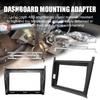 9-tommers Hovedenhet Panel Radio Dashbordsett for Volkswagen 2014, Bilstereo Navigasjon Fascia Høyfast ABS Plastramme med Monteringsbraketter Skruer,