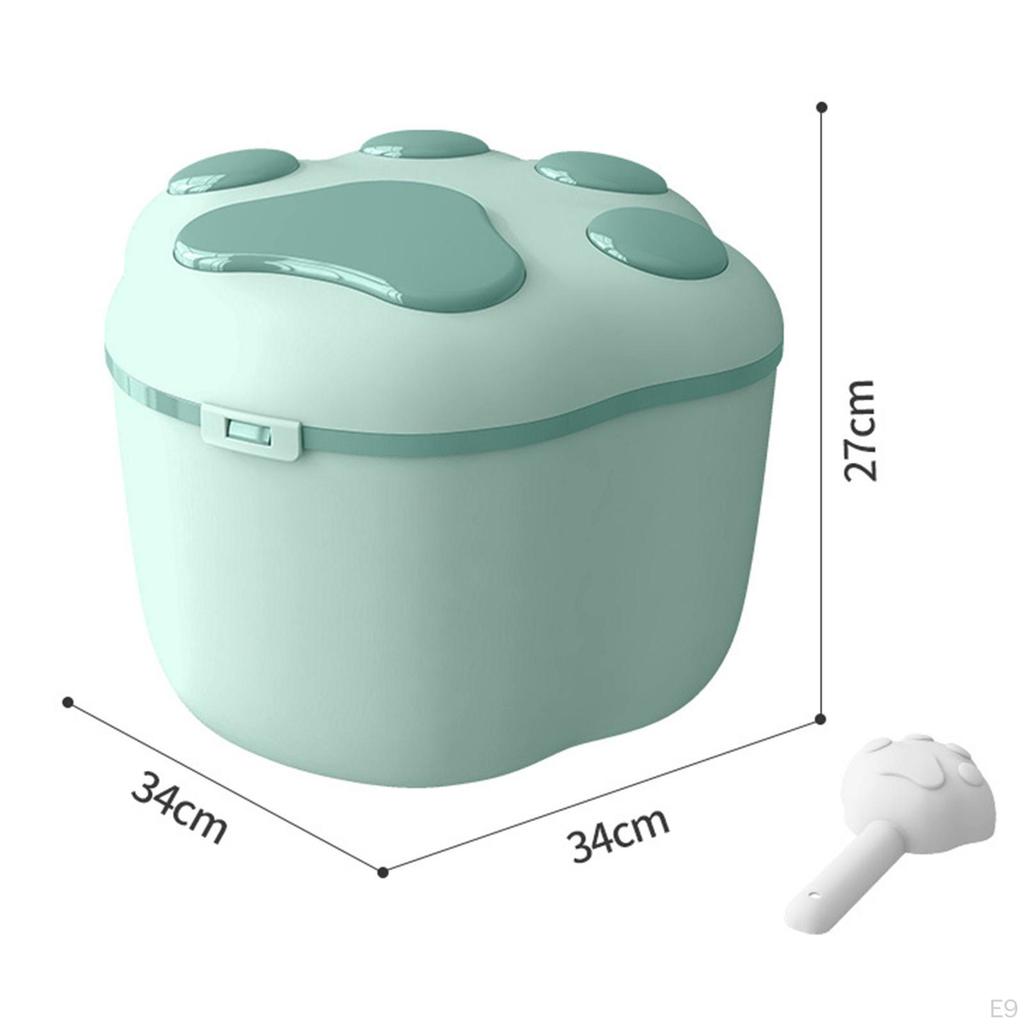 Food Storage Container Kitchen Waste Bin with Lid Organizer