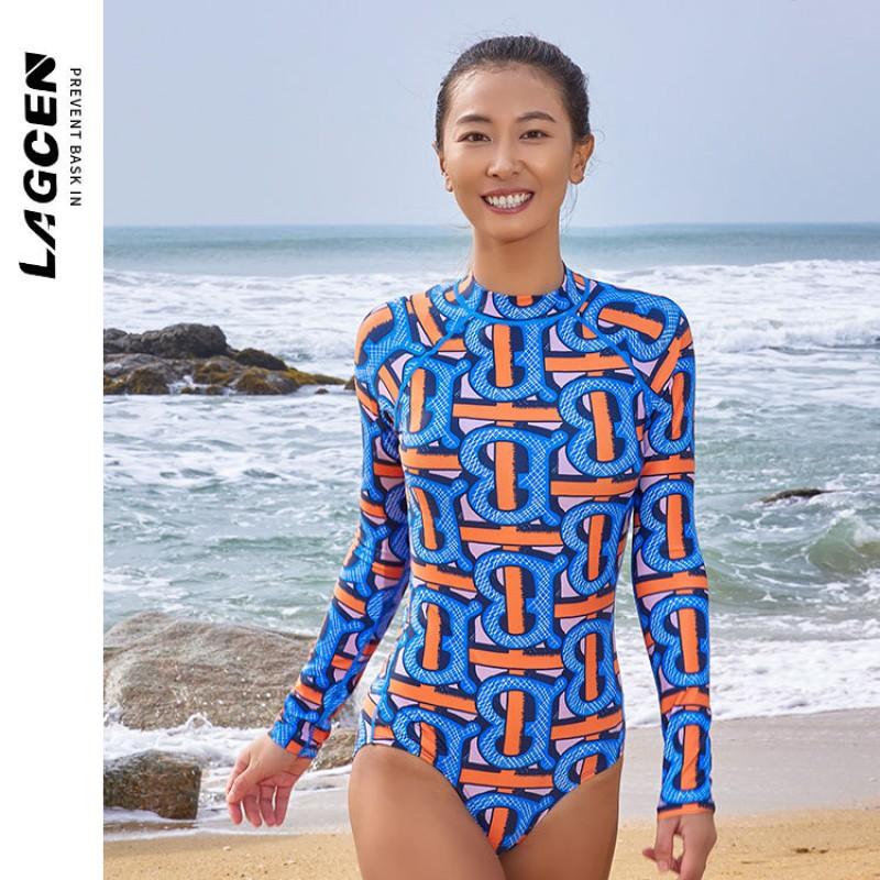 Womens High-Performance Dive Suit Scuba Snorkeling Surfing Water Sports Compression Fit UV Protection Nylon
