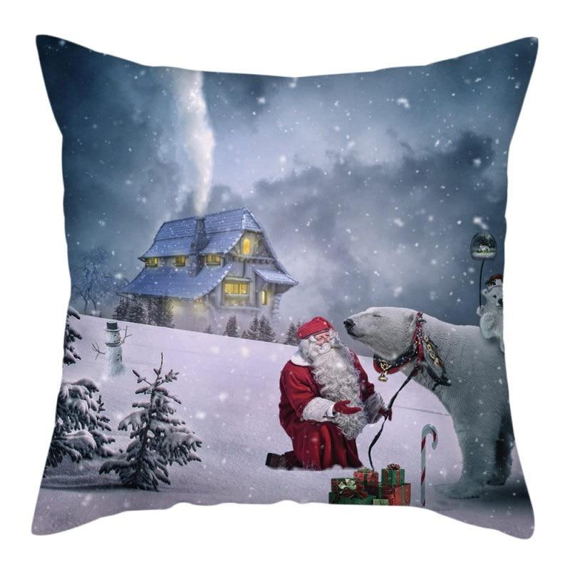 lighted christmas pillow