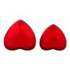 Ny LED Hjärtformad Smyckeskrin - Ljusupplyst Ringask med Spotlight för Bröllop