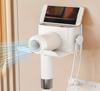Hair Dryer Holder - Wall-mounted Electric Hair Dryer Stand Without Drilling Holes - Toothbrush Comb Holder
