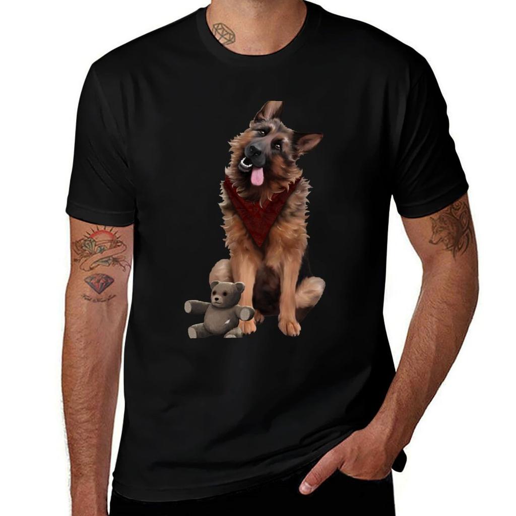 Dogmeat T-Shirt Non-Shrink Basic Cotton T-Shirt