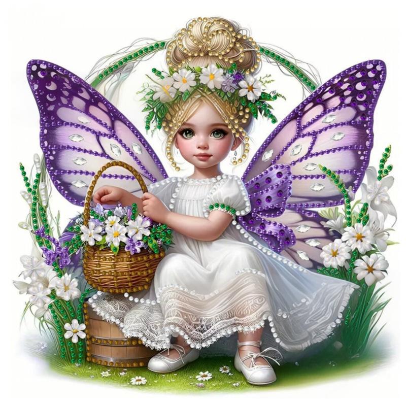 Diamond Painting, Special-Shaped Diamond Painting, Handmade Sticker Material Package 30 * 30 Diamond Sticker Diy Decorative Painting Cross-Border