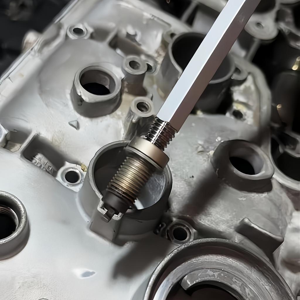 Reverse Thread Tool For Removing Broken Spark Plugs Easy Removal Broken Screws Inverted Cones Hexagons Car Repair Tool