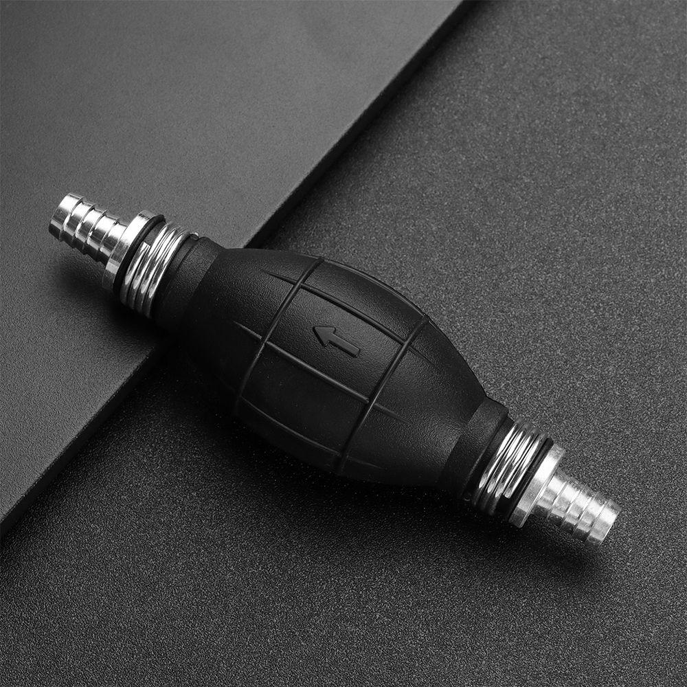 6/8/10/12mm Car Rubber Manual Siphon Pump Primer Oil Gasoline Petrol Diesel Liquid Transfer Hand Pump for Carburettor Accessory