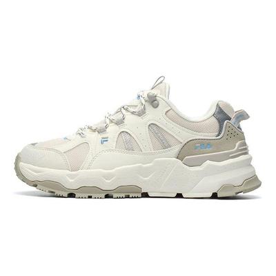 Fashion Sneakers Stream Retro Fabric Synthetic Leather Cushioning Durable Breathable Lightweight Low Top Running Shoes F12W144127FWC