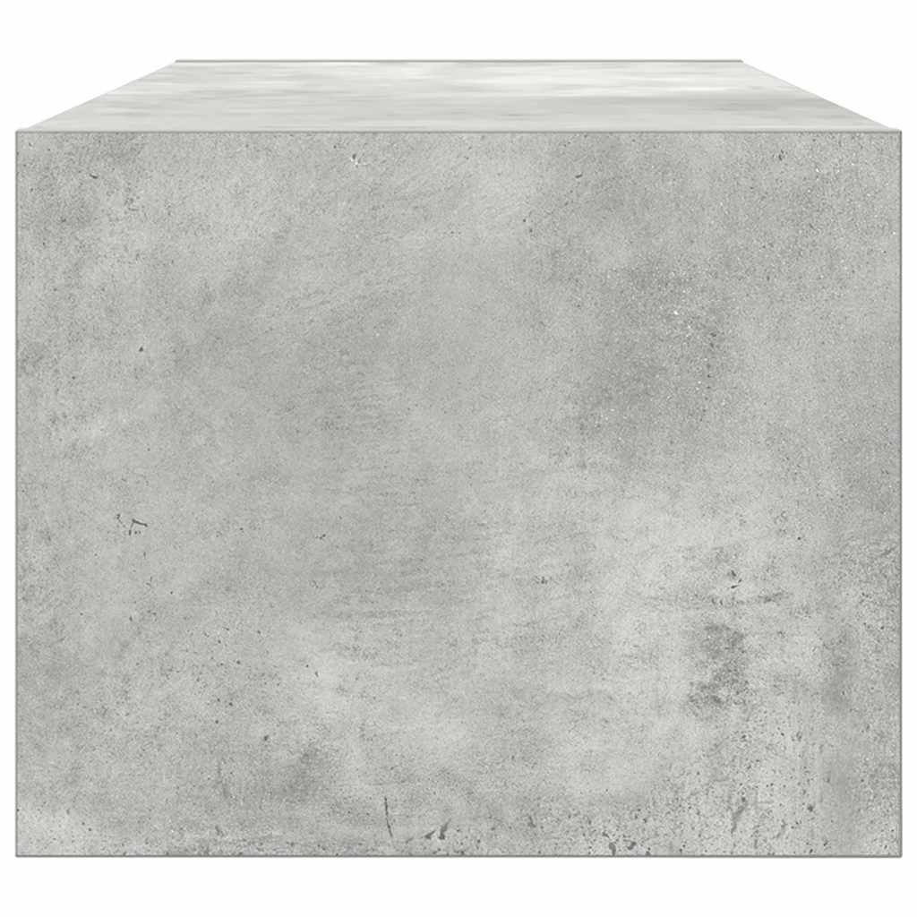TV Cabinets 2 pcs Concrete Grey 80 x 31 x 25.5 cm Particleboard