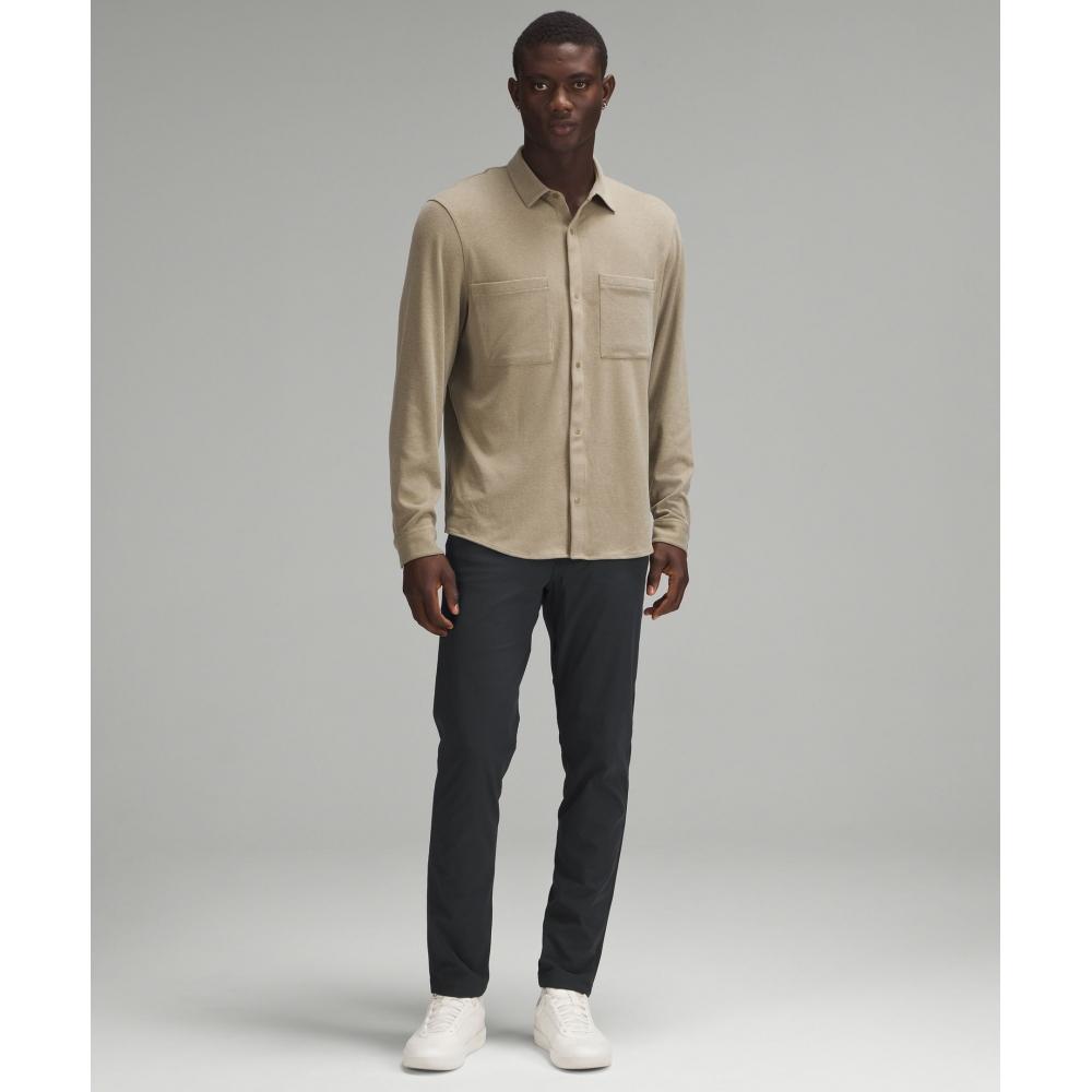 Lululemon Abc Slim Fit 5 Pocket Pant 37l  Warpstreme Obsidian