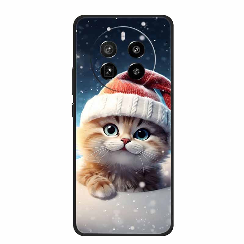 For Realme 12 Pro Case Realme12 Pro Plus 6.7" Black Silicone Soft Phone Case For Realme 12 Pro Back Cover Case 12Pro Coque Shell