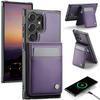 Magnetic 2 In 1 Detachable for Samsung Galaxy S25 S24 S23 S22 S21 S20 Ultra Note 20 Wallet Case with Card Holder, Flip Cover